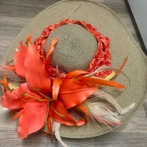 Run for the roses in the show stopper Kentucky derby hat!